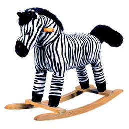 Zebra Rocking Horse