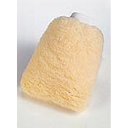 Unshaped Sheepskin Wash Mitt