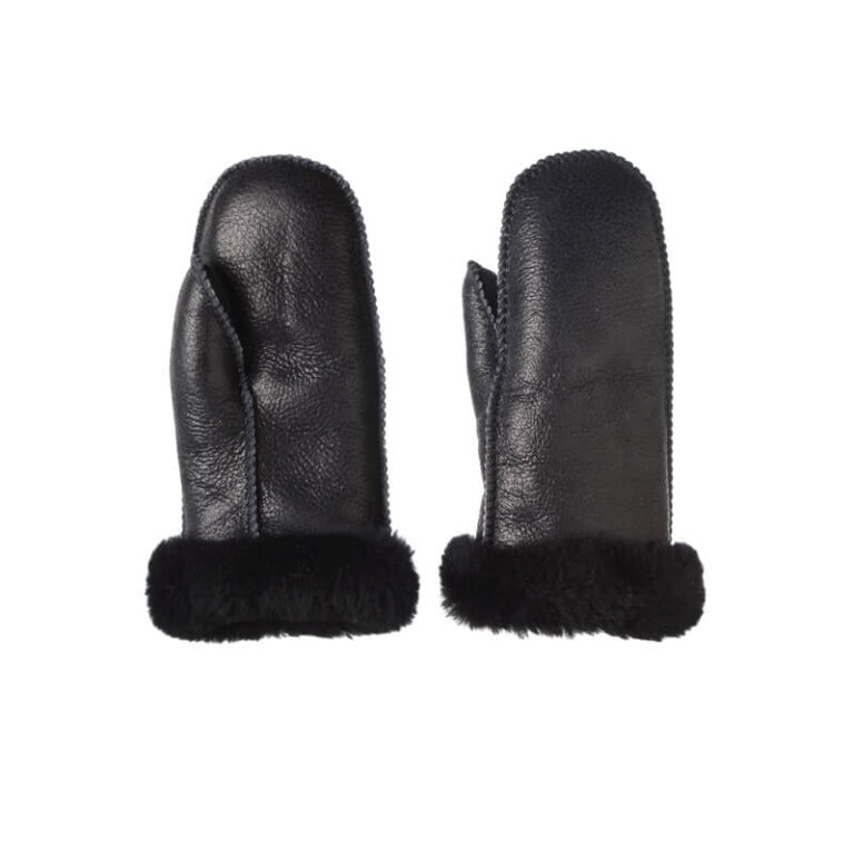 Ladies' Sheepskin Mittens - Image 5