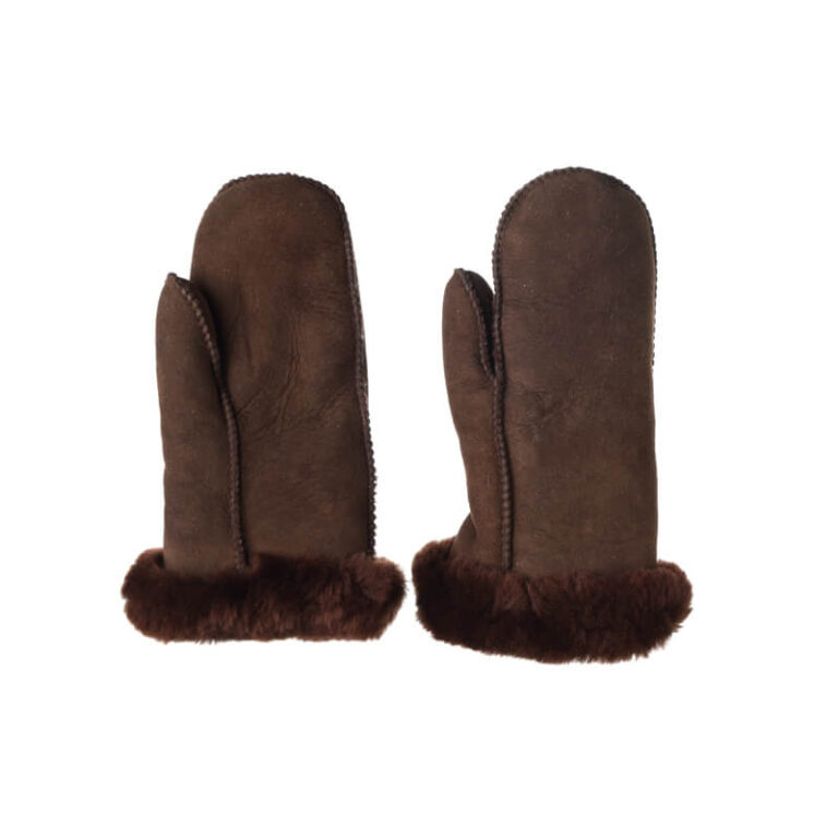 Ladies' Sheepskin Mittens - Image 3