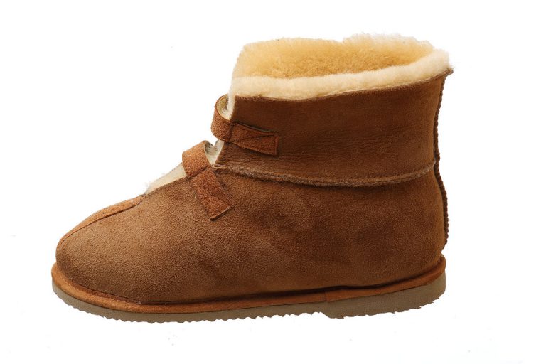 Women's High Cabin Slippers w/ Velcro - Hard Sole - Image 6