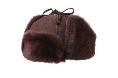 Men's Sheepskin Mountie Hat