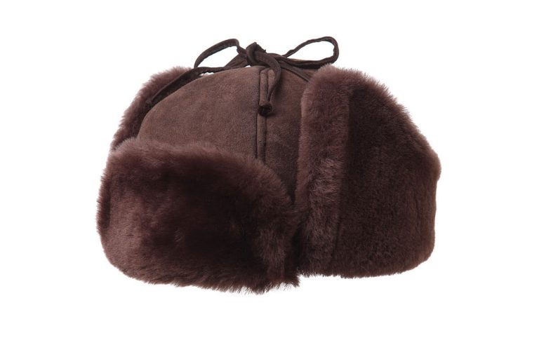 Men's Sheepskin Mountie Hat